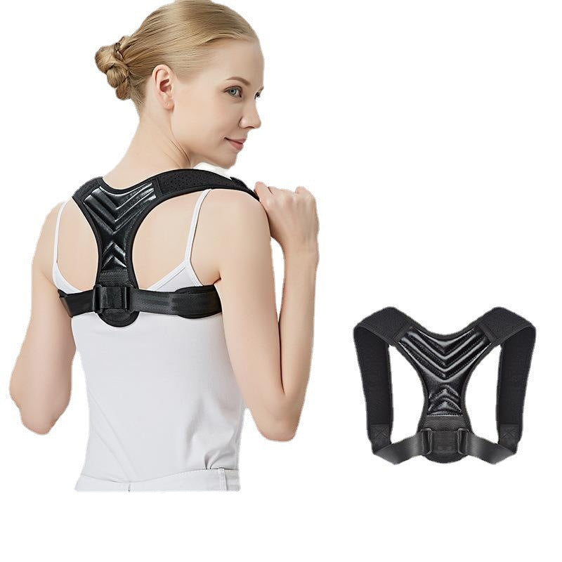 Posture Corrector for Women & Men - Fully Adjustable Straightener for Mid - Upper Spine Support- Neck, Shoulder, Clavicle and Back Pain Relief-Breathable