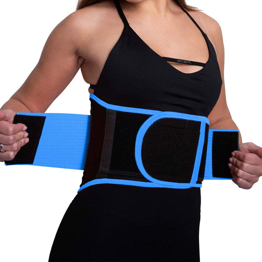 Waist Trainer Belt for Women and Men - Waist Cincher Trimmer - Slimming Body Shaper Belt - Sport Girdle Belt