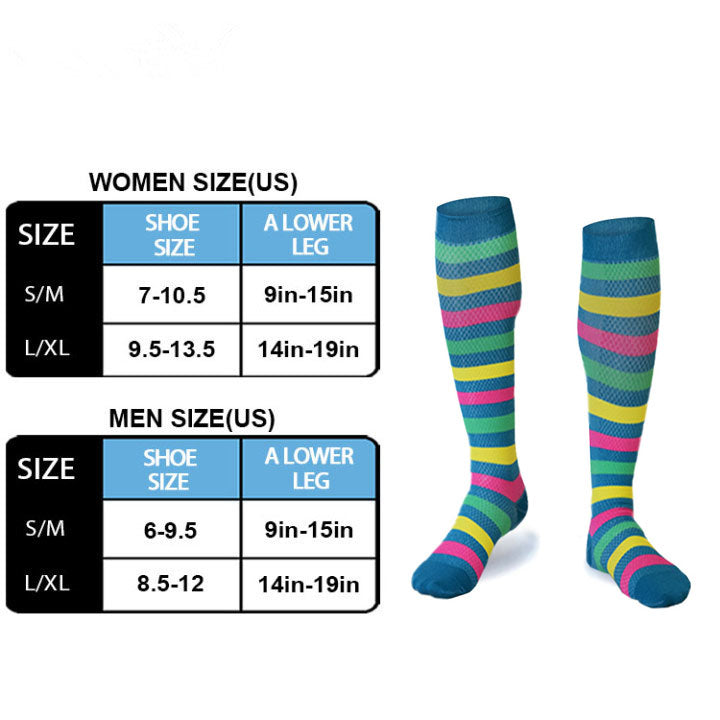 Funny Compression Socks for Women&Men Circulation 20-30 mmHg Animal Socks for Running Flight Travel Nurses Pregnant 1 Pairs