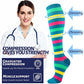 Funny Compression Socks for Women&Men Circulation 20-30 mmHg Animal Socks for Running Flight Travel Nurses Pregnant 1 Pairs