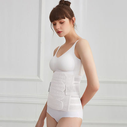 Postpartum Belly Wrap Waist/Pelvis Belt C-Section Natural Birth Back Support Girdle Postpartum Recovery Belt