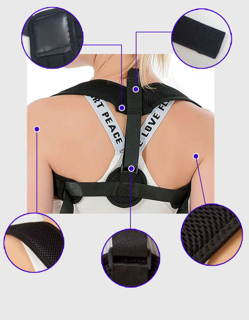 Posture brace for clearance kyphosis