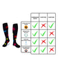 Graduated Copper Compression Socks for Women Men Circulation 20-30mmhg-Best Support for Running,Nursing,Hiking