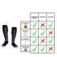 Compression Socks for Women Men Knee High Running Stocking 20-30 mmHg Travel Athletic