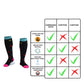 Compression Socks for Women Circulation Compression Socks Calf Knee High Support