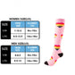 Funny Compression Socks Festival Knee High Socks for Women & Men Circulation 20-30 mmHg
