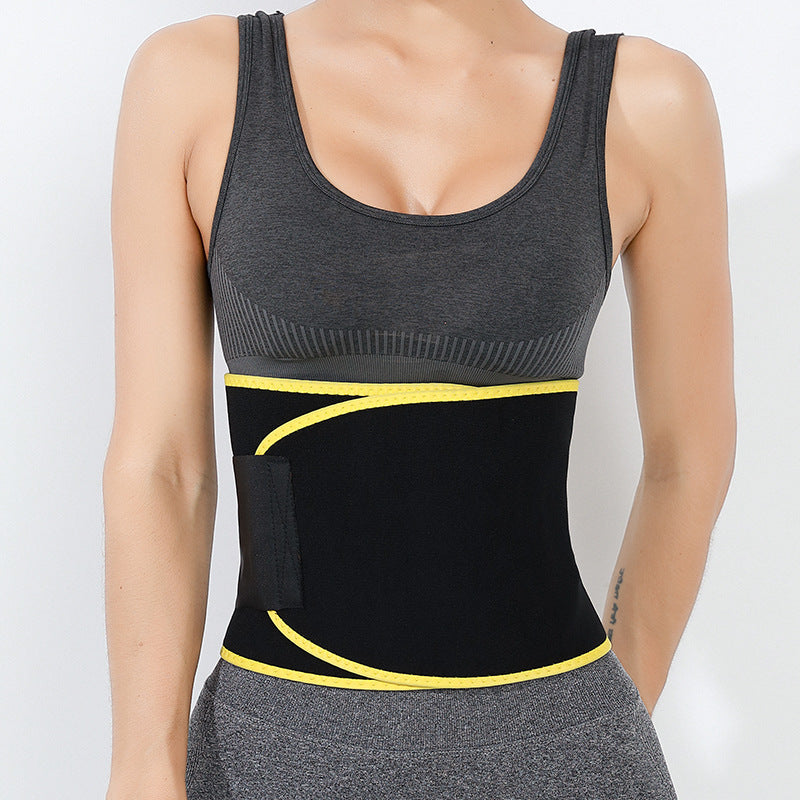 ZSZBACE Waist Trimmer Premium Exercise Workout Belt for Women & Men Adjustable Stomach Trainer & Back Support
