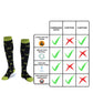 Compression Socks for Women & Men - 1 Pairs 20-30 mmHg Compression Stockings for Medical, Nurse, Running