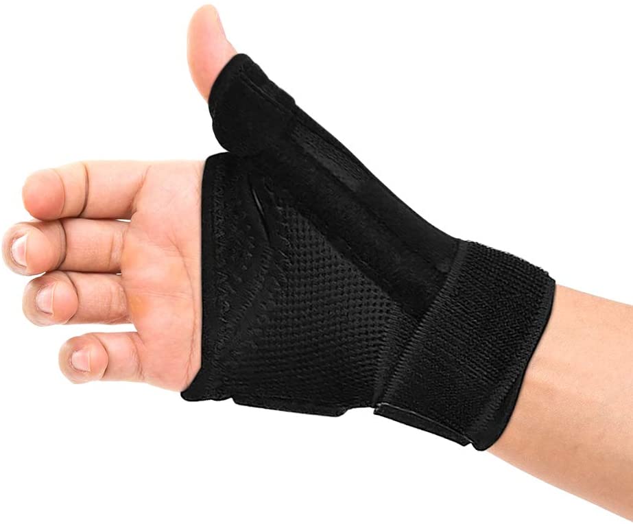 Thumb Brace - Thumb Spica Splint for Arthritis, Tendonitis and More. Fits Both Right Hand and Left Hand for Men and Women. Trigger Thumb Support Braces