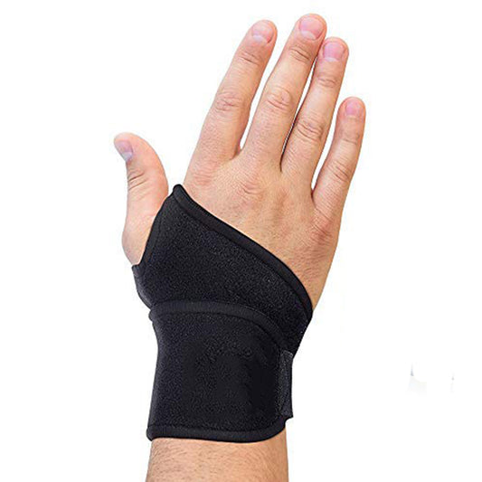 Premium Lined Wrist support /Wrist Strap/Carpal Tunnel Wrist Brace/ Arthritis Hand Support -Fits Both Hands-Adjustable Fitted