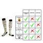 Compression Socks for Women & Men(1 Pairs) - Best Support for Medical，Circulation, Nurses, Running, Travel