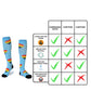 Medical Compression Socks for Women and Men Circulation 20-30 mmHg Compression Stockings for Running Nursing Travel