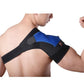 Compression Recovery Shoulder Brace - Adjustable Fit Sleeve Wrap Men Women. Relief for Shoulder Injuries, Tendonitis