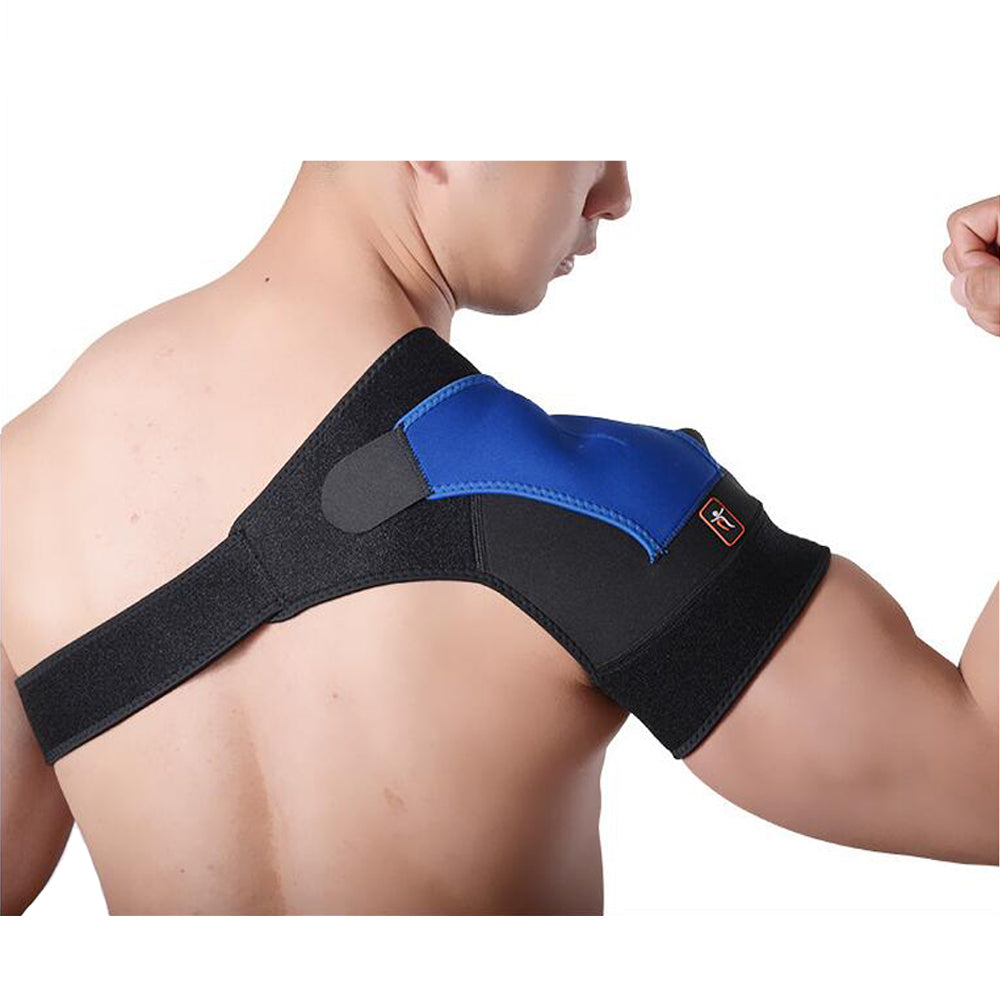 Shoulder Brace for Men Women, Adjustable Elastic Shoulder Compression  Sleeve Wrap for Torn Rotator Cuff Support Tendonitis Dislocation Bursitis 