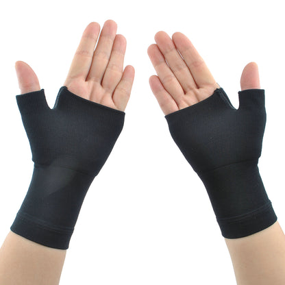 Compression Wrist Support - Wrist Sleeve for Wrist Pain, Carpal Tunnel - Wrist Brace