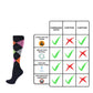 Compression Socks for Men & Women Medical Grade Knee High Sports Socks for Running, Cycling, Fitness