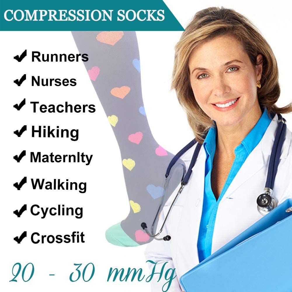 Compression Socks for Women and Men - Best Athletic,Circulation & Recovery