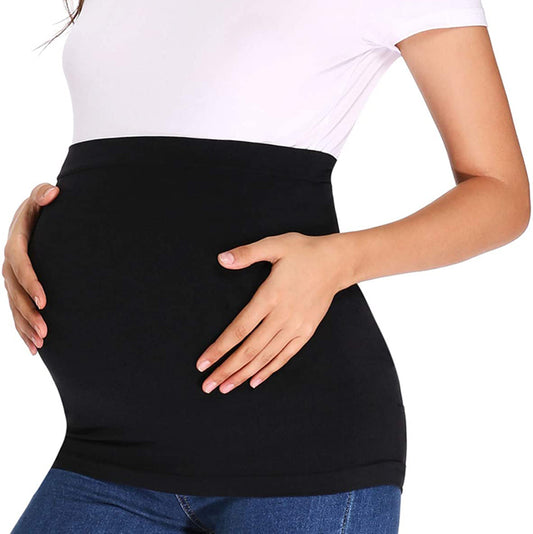 Belly Band for Pregnancy, Pregnancy Belt - Maternity Belt for Back Pain  Prenatal - Pregnancy Support Belt with Adjustable/Breathable Material Back