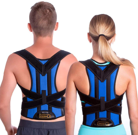 Copper Compression Posture Corrector Adjustable Posture Support Spine Back  Brace
