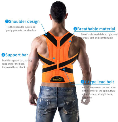 ZSZBACE Back Brace Posture Corrector for Women and Men Back Lumbar Support