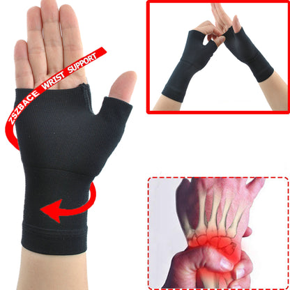 Compression Wrist Support - Wrist Sleeve for Wrist Pain, Carpal Tunnel - Wrist Brace