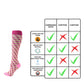 Compression socks for women & Men circulation Best for Running,Sports,Hiking,Flight Travel