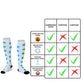 Compression Socks for Women & Men Circulation  - Best for Running Athletic Cycling