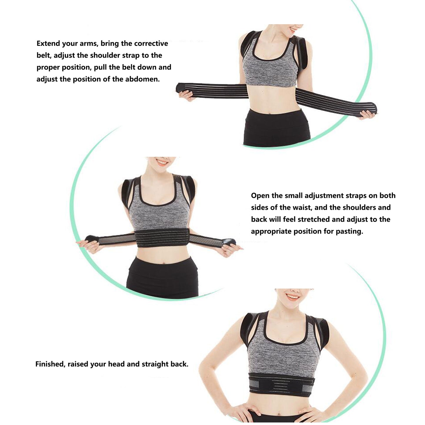 Posture Corrector for Women and Men, ZSZBACE Straight Back Posture