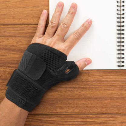 Thumb Brace - Thumb Spica Splint for Arthritis, Tendonitis and More. Fits Both Right Hand and Left Hand for Men and Women. Trigger Thumb Support Braces