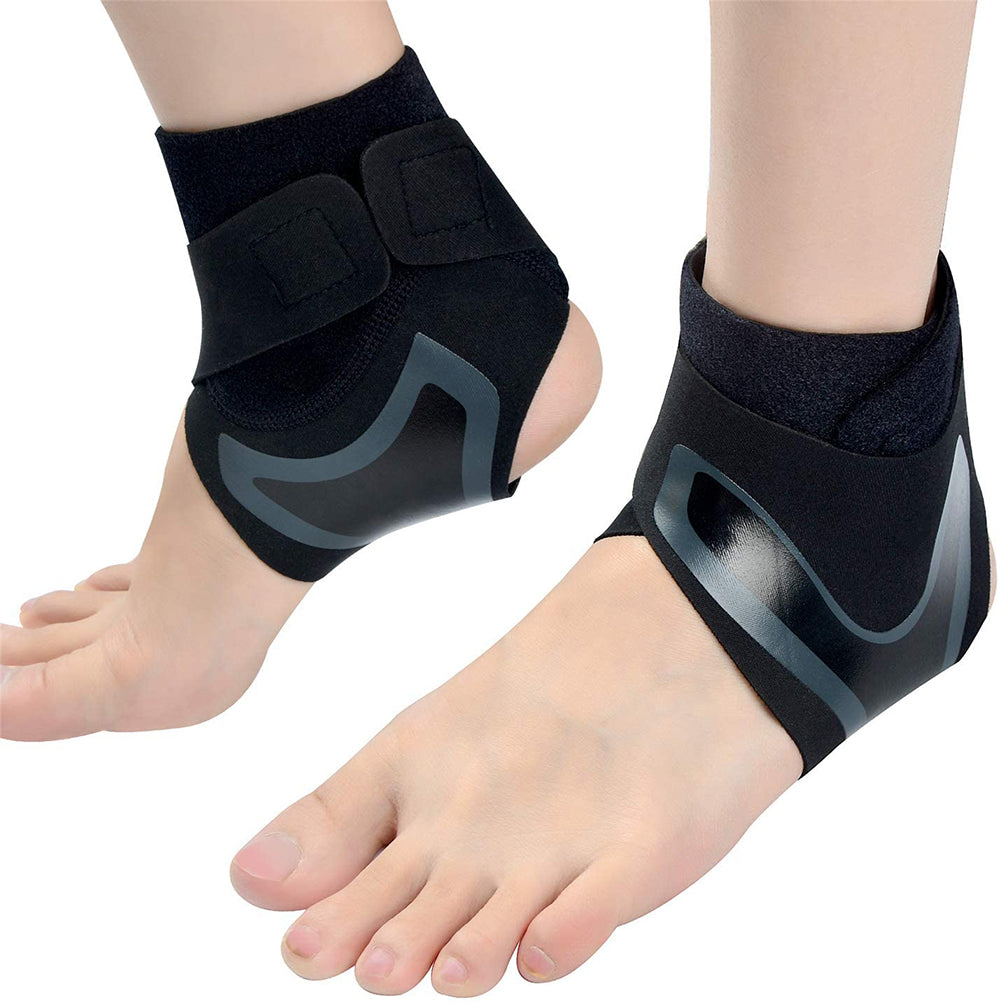 Ankle Support Brace, Adjustable Ankle Brace with Breathable & Elastic Nylon Material, Comfortable Ankle Wrap Sports Protect Against Chronic Ankle Strain Sprains Fatigue