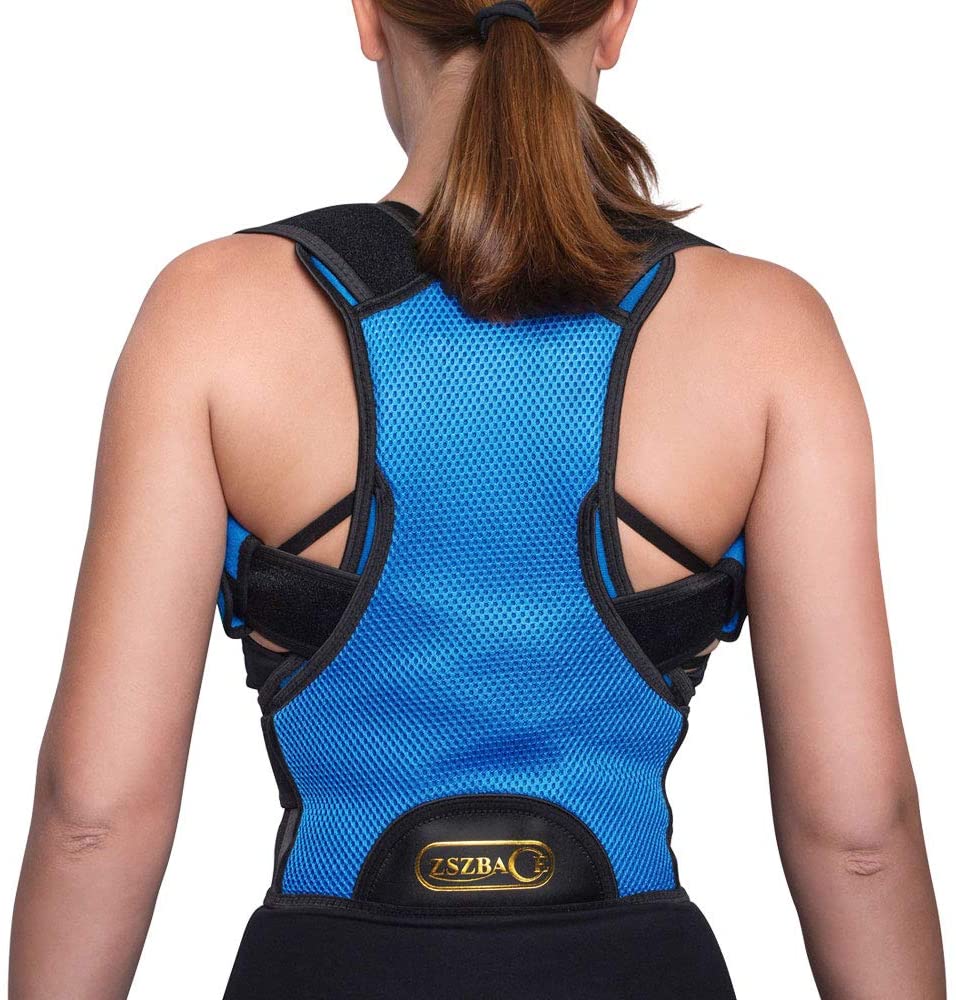 Back Support Belts Posture Corrector Back Brace Improves Posture and Provides For Lower and Upper Back Pain Men and Women