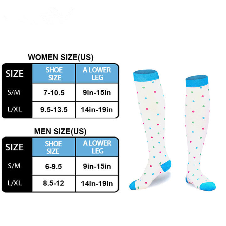 Compression Socks for Women & Men(1 Pairs) - Best Support for Medical，Circulation, Nurses, Running, Travel