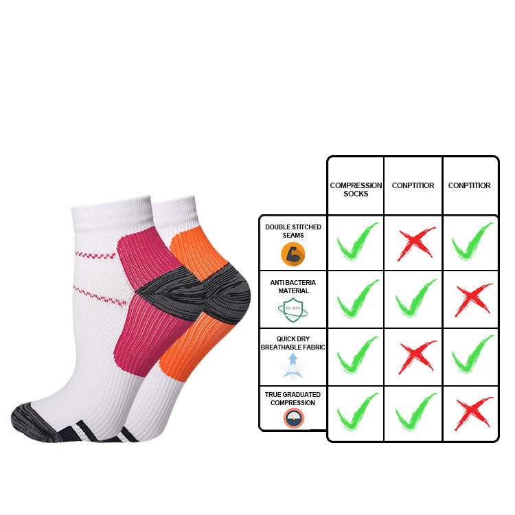 Ultralight Short Compression Socks, Women & Men