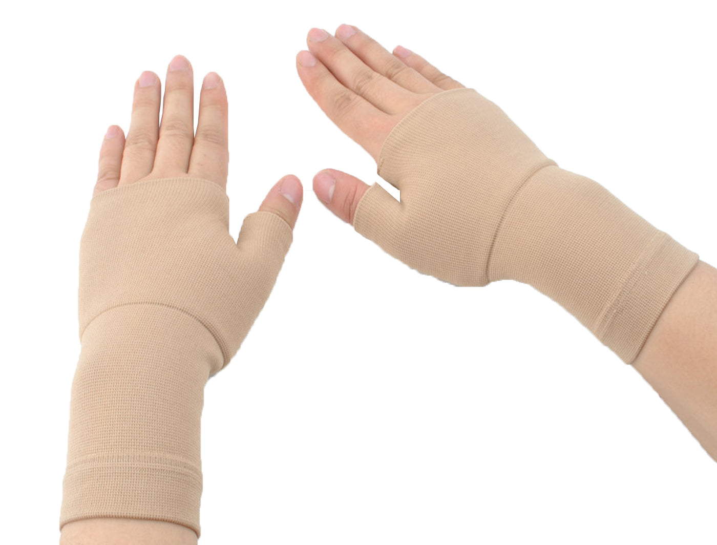 Wrist and Thumb Support - Compression Hand Sleeves- Lightweight, Breathable- Relieve Strains, Sprains, Instability, Arthritic Wrists